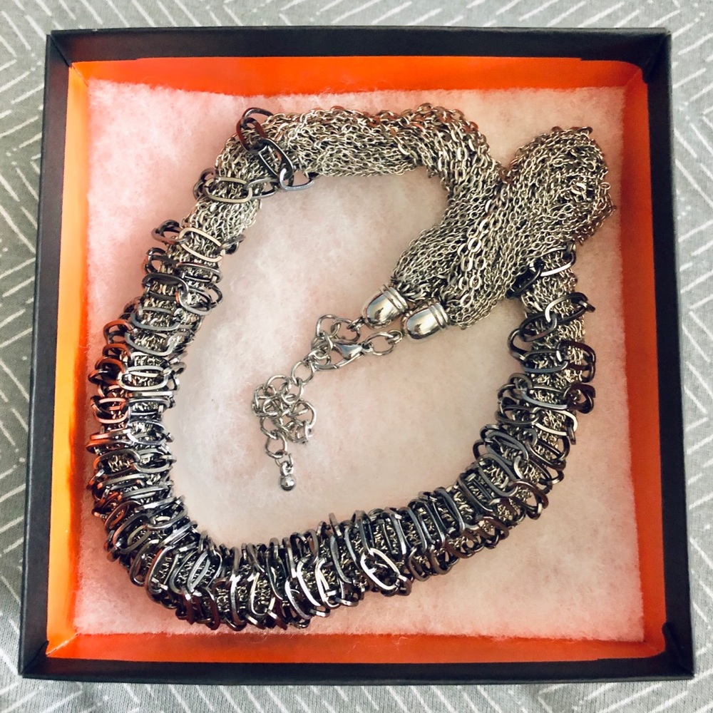 Statement Chain Necklace - Picture 1 of 3